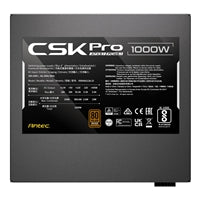 Antec CSK1000 PRO 1000W PSU - ATX 3.1, 80 PLUS Bronze, Semi-Modular Antec CSK1000 PRO 1000W PSU - ATX 3.1, 80 PLUS Bronze, Semi-Modular